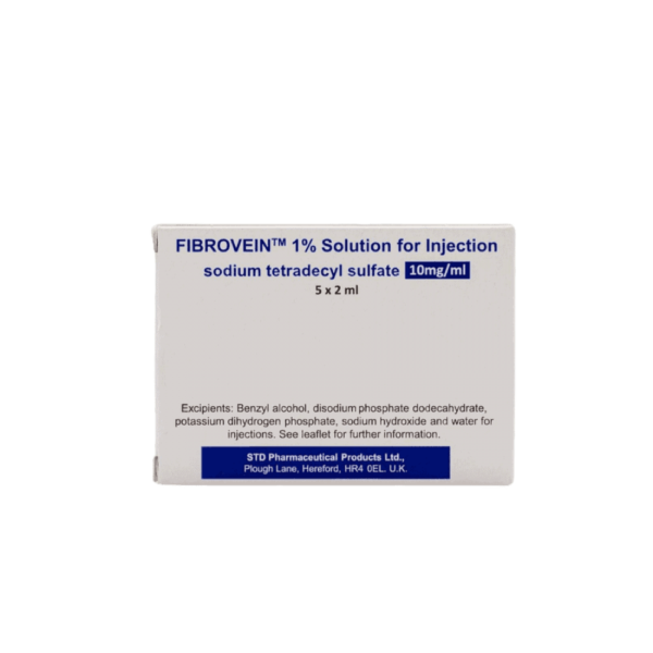 Fibrovein 1% Solution for Injection (5 x 2ml)