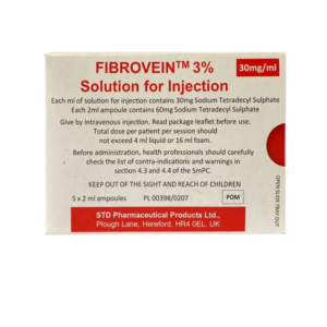 Fibrovein 3% Solution for Injection (5 x 2ml)